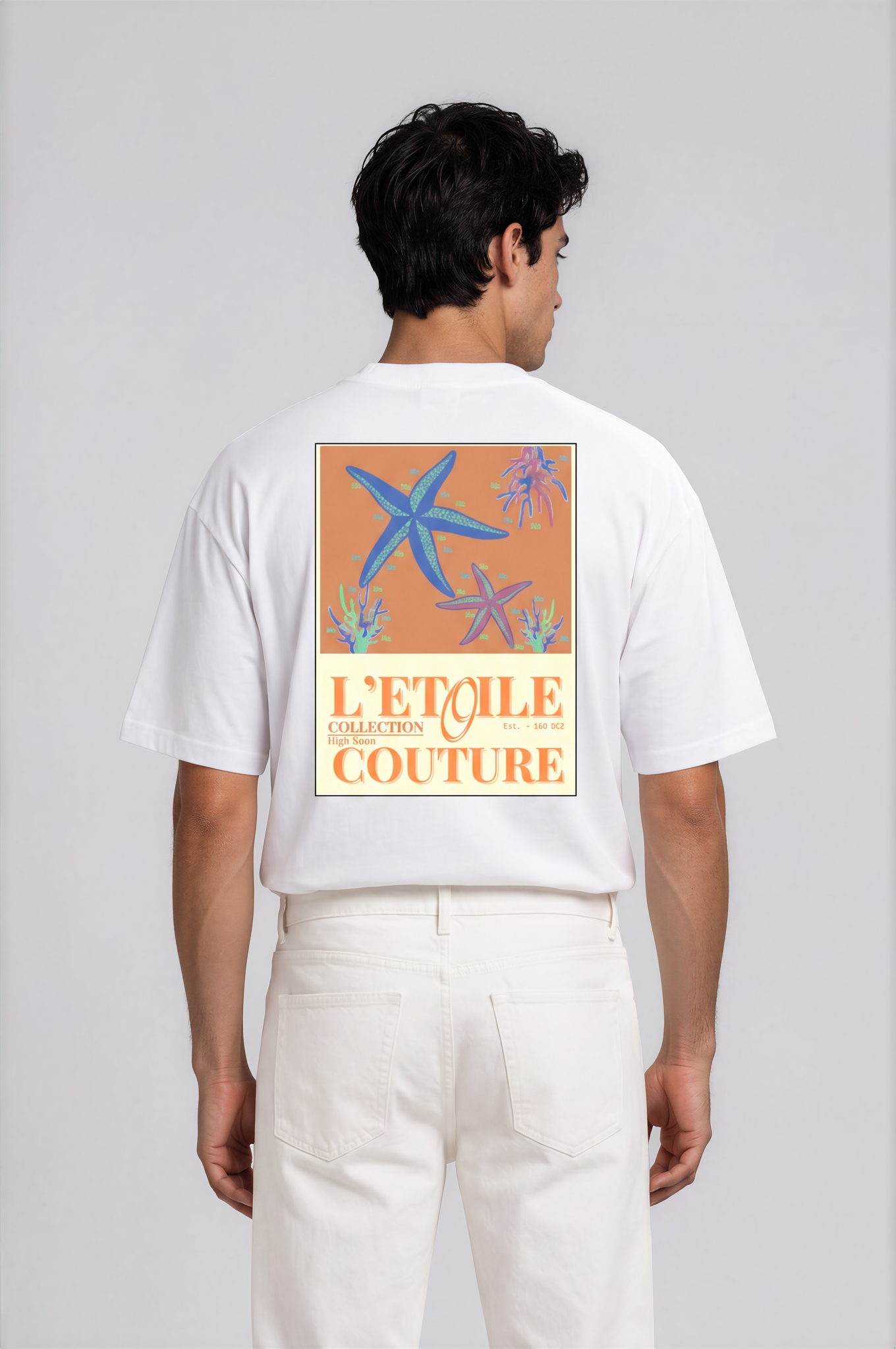 OCEAN STAR TEE WHITE